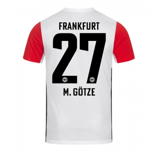 Fotballdrakt Herre Eintracht Frankfurt Mario Gotze #27 Hjemmedrakt 2024-25 Kortermet